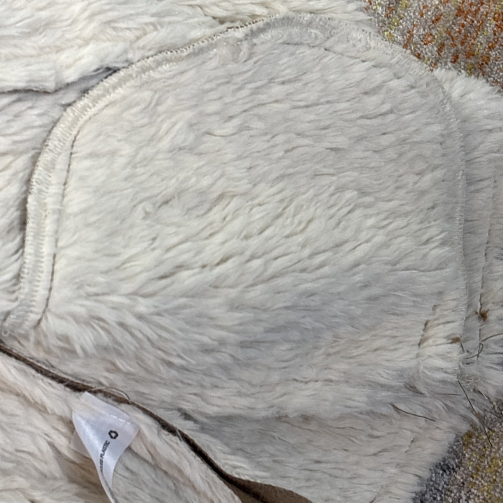 Y2K Boho Sherpa Suede Vest Western Festival Fairycore Layering‎ Small - Picture 6 of 13